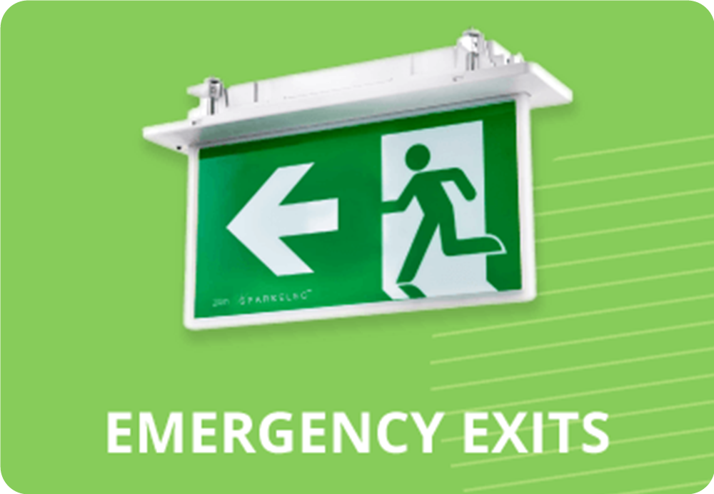 Emergency Exits, Battens, Testers And Oyster Fittings